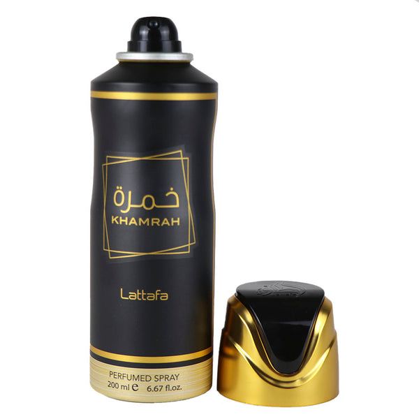 Lattafa Khamrah Perfumed Deodorant Spray 200 ml