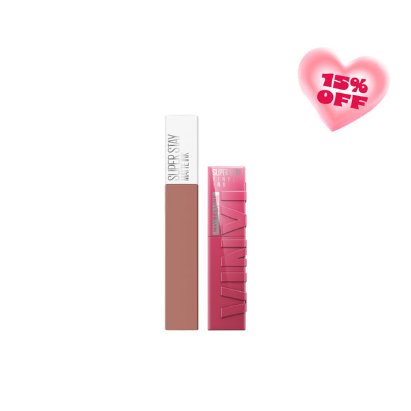 -15% Maybelline Superstay Matte Ink + Vynil Lipstick