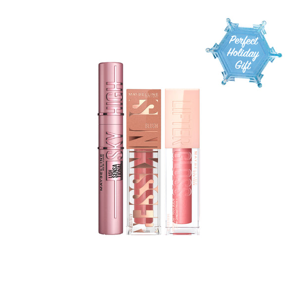 -25% Maybelline Lifter Lip Gloss + SunKisser Liquid Blush + Sky High Mascara