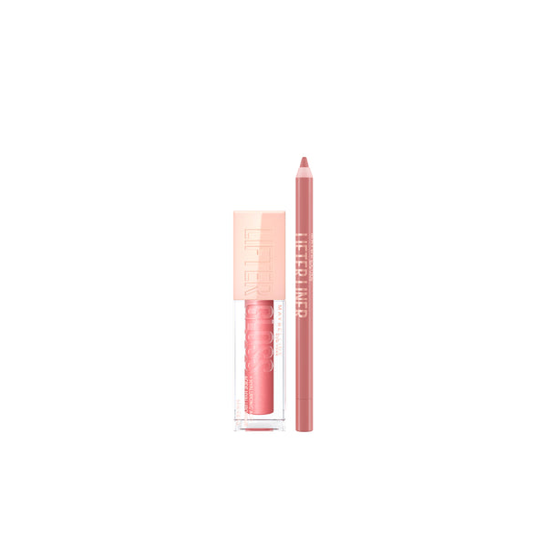 -20% Maybelline Hyaluronic Acid Lifter Lip Gloss + Lifter Liner Lip Liner Pencil