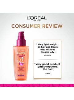 Elvive dream long straight frizz killer serum 100ml