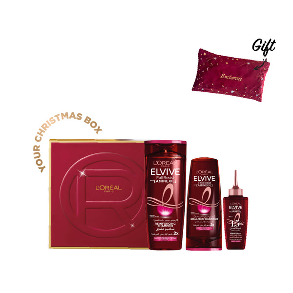 -10% & FREE Pouch & Box with L'Oreal Fall Resist Bundle (Full Routine)