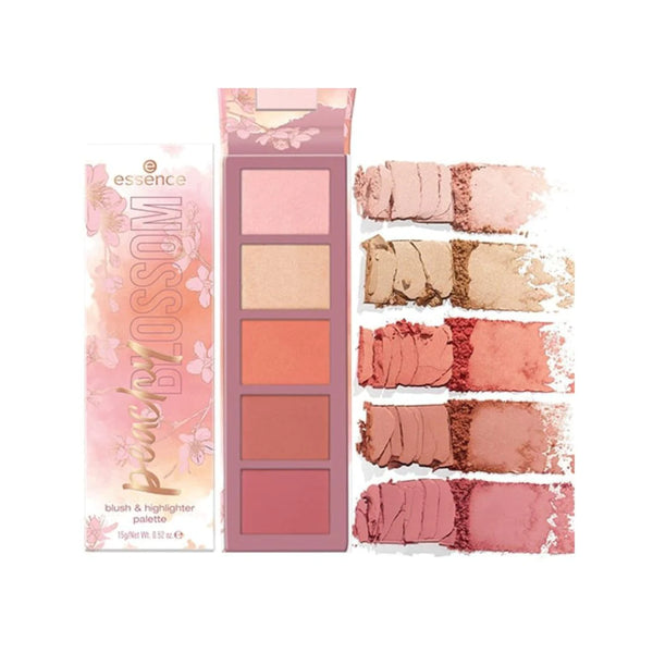 Essence peachy blossom blush&highlighter palette