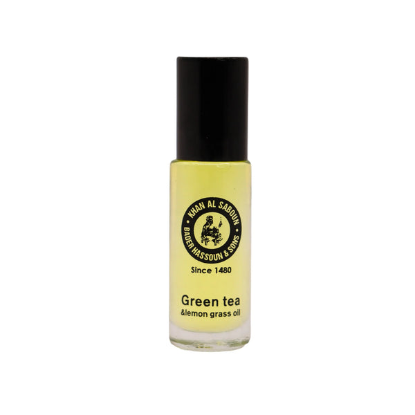 Khan Al Saboun Roll On Green Tea & Lemon Grass 5ml