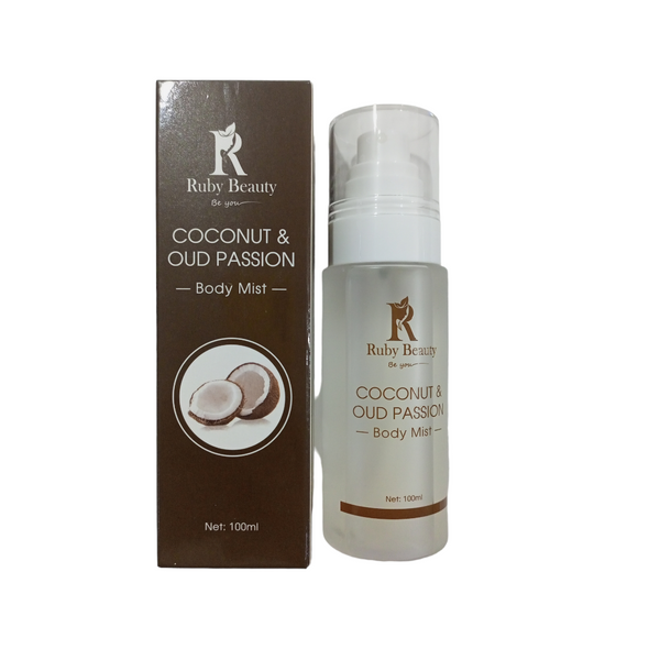 Ruby beauty body mist 100ml - coconut and oud passion sc-161