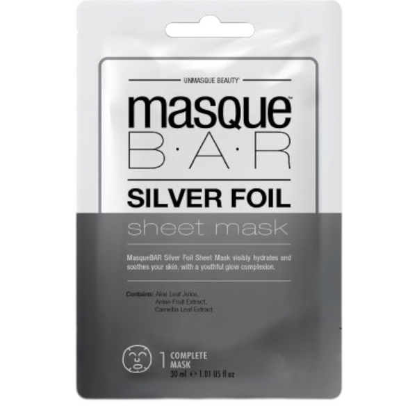 Masque Bar Silver Foil Sheet Masque