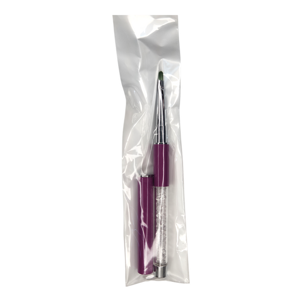 Pretty Lady Green Head Gel Nail Brush  MUB PVC103