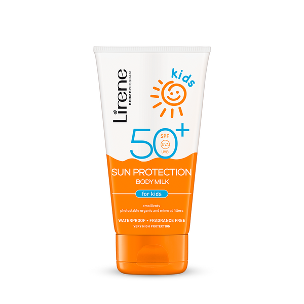 Lirene SUN KIDS Sun protection body milk for kids SPF 50 150 ml