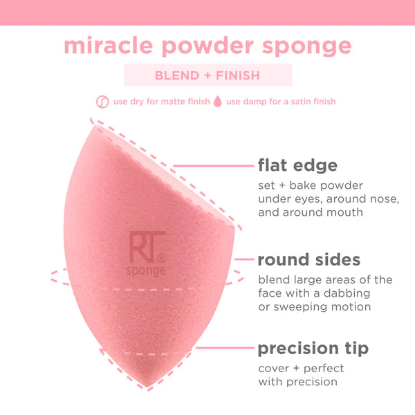 Real techniques miracle powder sponge