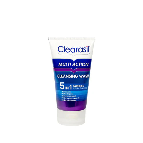 Clearasil 5 in 1  multi action cleansing wash 150ml