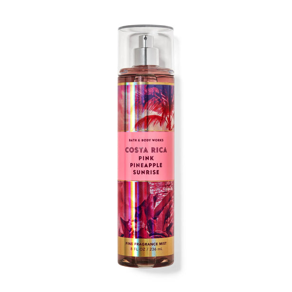 Bath And Body Works Fine Fragrance Mist 236ml - Costa Rica Pink Pineaplle Sunrise