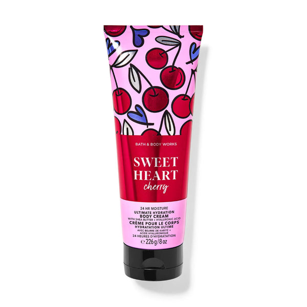 Bath And Body Works Ultimate Hydration Body Cream 226g - Sweet Heart Cherry