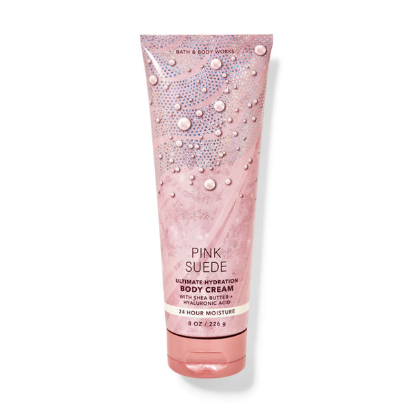 Bath And Body Works Ultimate Hydration Body Cream 226g - Pink Suede