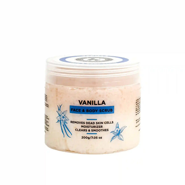 Khan Al Saboun Vanilla Face & Body Scrub 200g