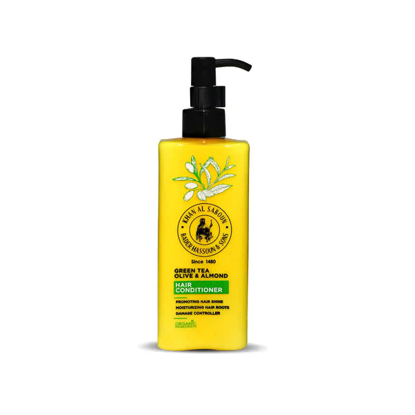 Khan Al Saboun Green Tea Olive & Almond Hair Conditioner 250ml