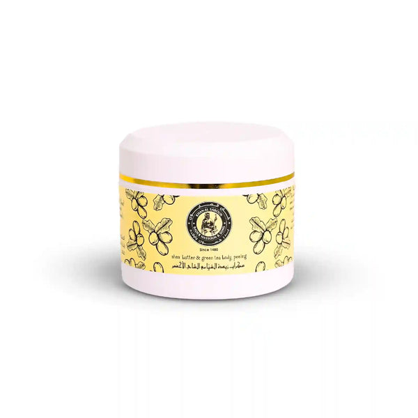 Khan Al Saboun Shea Butter & Green Tea Body Peeling 150g