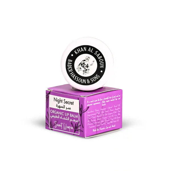 Khan Al Saboun Organic Lip Balm - Night Secret