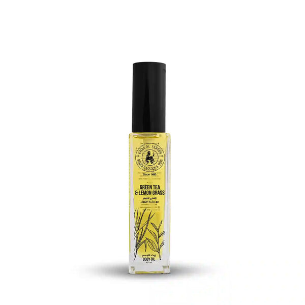 Khan Al Saboun Body oil 40ml - Green Tea & Lemon Grass