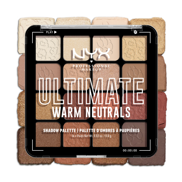 NYX Ultimate Warm Neutrals Eyeshadow Palette