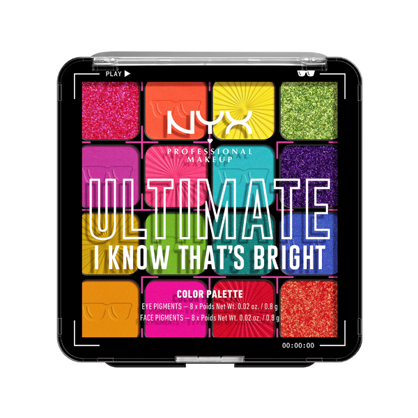 NYX Ultimate I Know That's Bright Eyeshadow Palette