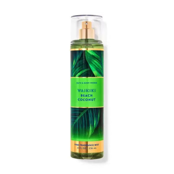 Bath And Body Works Fine Fragrance Mist 236ml - Waikiki Beach Coconut