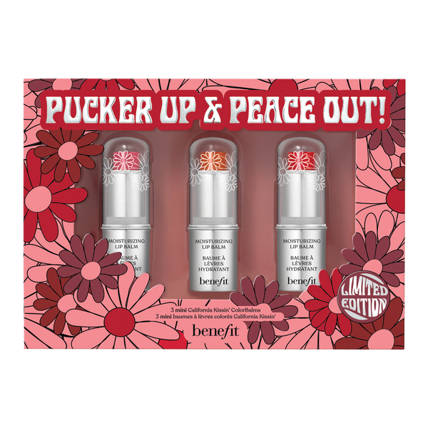 Benefit Pucker Up & Peace Out Lip Set Lipstick