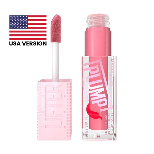 Maybelline New York Lifter Plump Lip Plumping Gloss With Chili Pepper And 5% Maxi-Lip USA Version