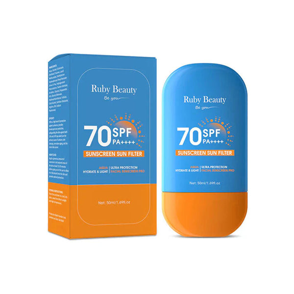 Ruby beauty sunscreen sunfilter Spf70+ RB-168