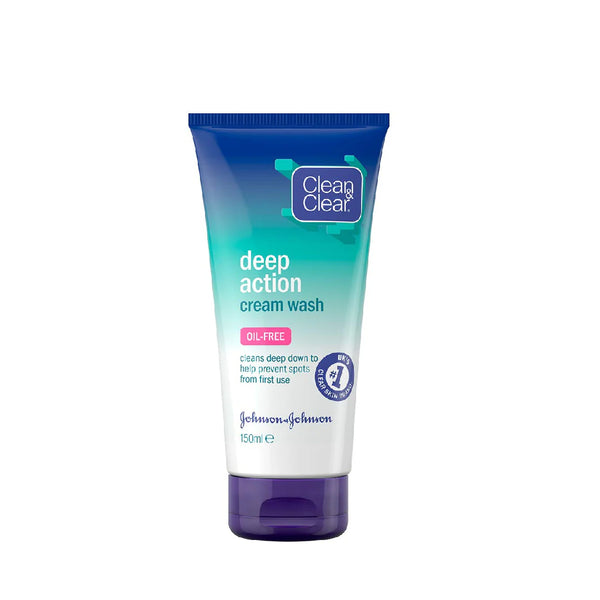 Clean & Clear Deep Action Cream Wash 150ml