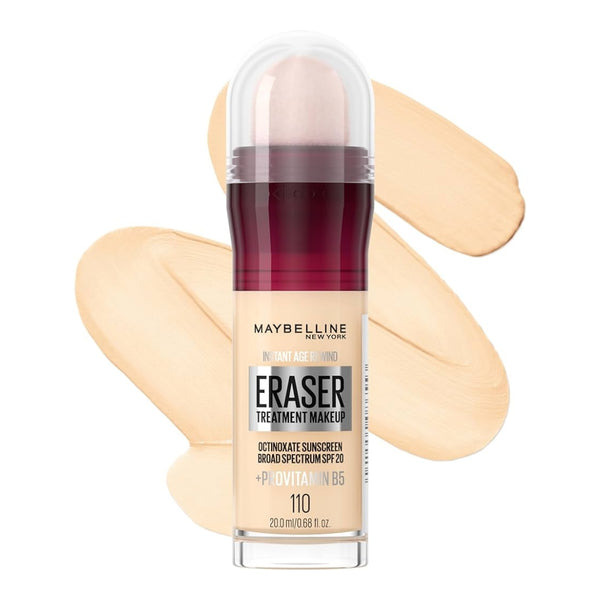 Maybelline Eraser Rewind Foundation Treatment Makeup +Provitamin B5 20ml USA VERSION