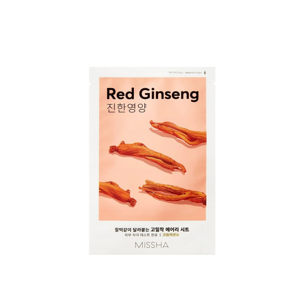 Missha Airy Fit Sheet Mask Red Ginseng