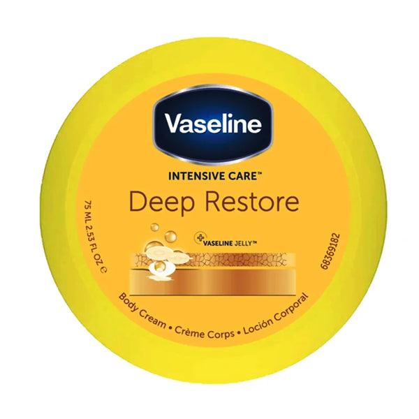 Vaseline deep restore intensive care body cream 75ml