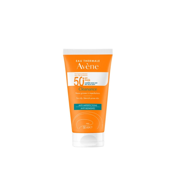 Avene Cleanance ultra-light spf50+ sunscreen for oily, blemish-prone skin 50ml