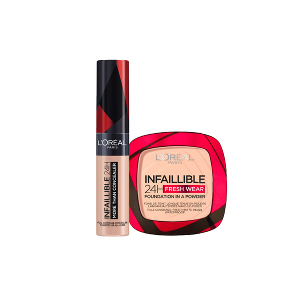 -25% L'Oreal Infaillible Powder + More Than a Concealer