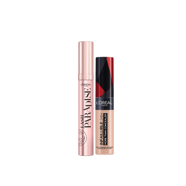 -25% L'Oreal Paradise Mascara + Infaillible More Than a Concealer