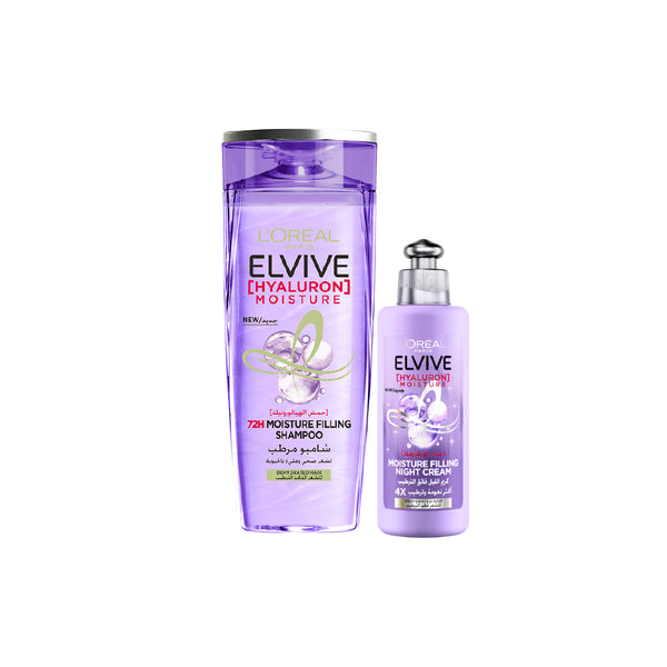 -10% L'Oreal Elvive Hyaluron Moisture 72H Shampoo + Night Ceram