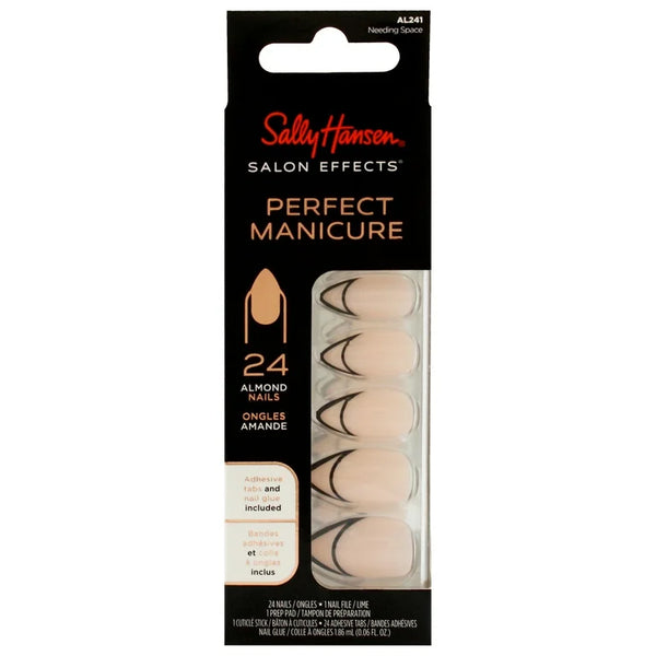 Sally Hansen  Perfect Manicure Press-On Nails Almond , Needing Space