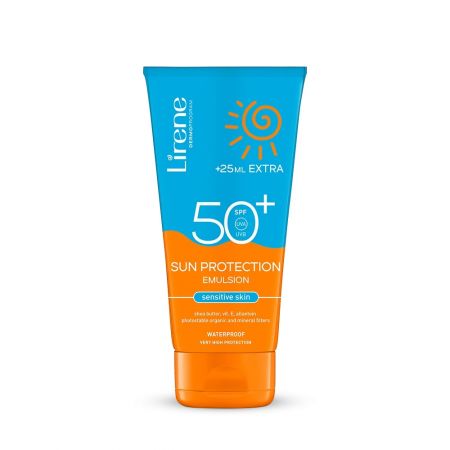 Lirene Sun Protection 50+ Emulsion 150ml+25ml Extra