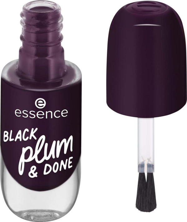 Essence Gel Nail Color Nail Polish - 84 Black Plum & Done