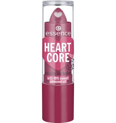 Essence Heart Core Fruity Lip Balm - 05 bold blackberry
