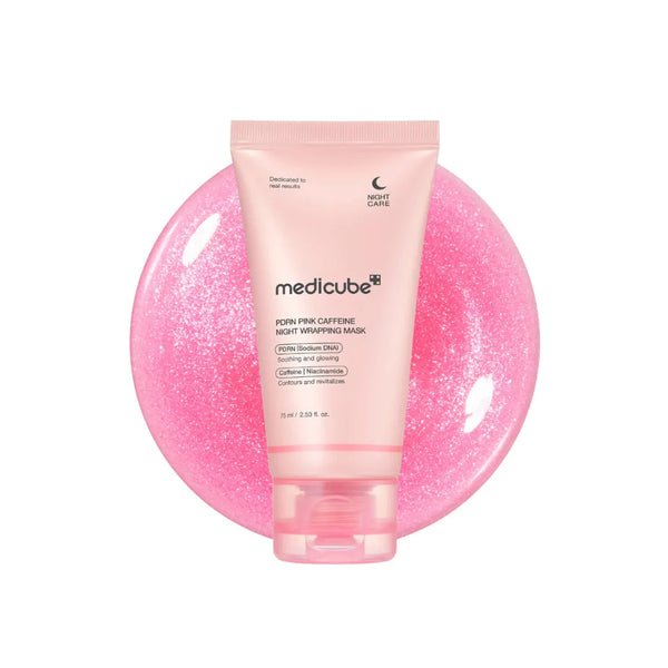 Medicube PDRN Pink Caffeine Night Wrapping Mask 75ml