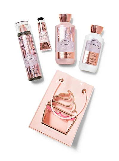 Bath And Body Works Champagne Toast Gift Set 4pcs