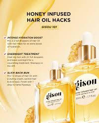 Gisou Honey Infused Hair Oil 50ml | Zed Store – zed store