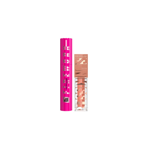 -15% Maybelline Lash Sensational Firework Mascara + SunKisser Multi-Use Liquid Blush and Bronzer