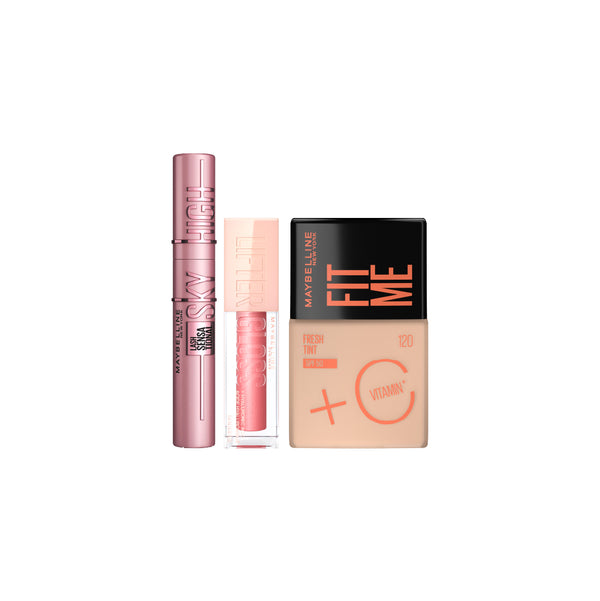 -20% Maybelline Fresh Tint Spf50 + Lifter Gloss + Sky High Mascara