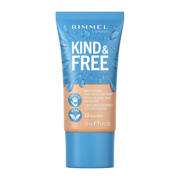 Rimmel kind and free moisturizing skin tint foundation 30ml
