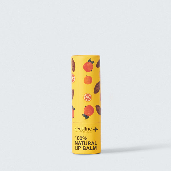 Beesline 100% natural lip balm with chocolate & orange