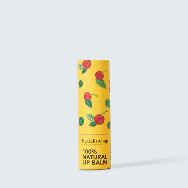 Beesline 100% natural lip balm with cherry