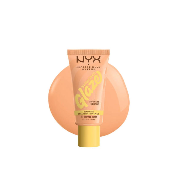 NYX Pro Makeup Buttermelt Glaze Soft Glow Skin Tint SPF30 30ml