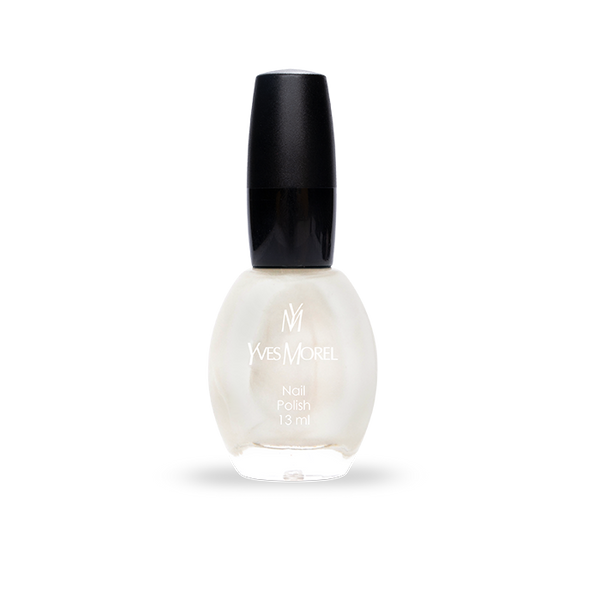 Yves Morel Nail Polish 01 white pearl